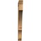 Ekena Millwork Balboa Traditional Rough Sawn Bracket, Western Red Cedar, 4"W x 44"D x 44"H BKT04X44X44BOA01RWR - alternate 3
